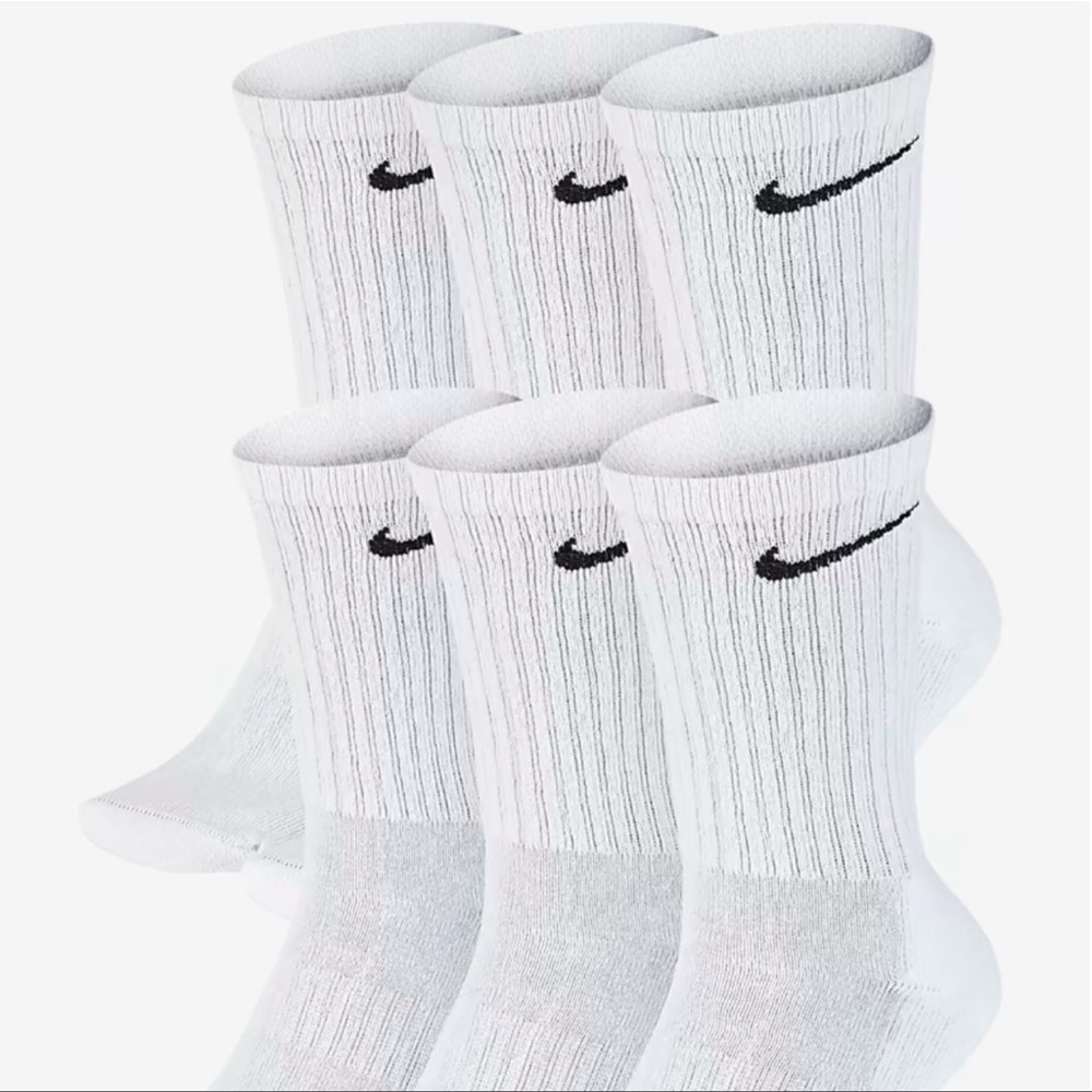 Nike Training Crew Socks (6 Pairs) Nike Everyday Cushioned - Picture 16 of 16